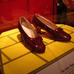 The sparkling red shoes worn by Judy Garland in the 1939 classic, The Wizard of Oz, were sold to a private collector in 2000 for $666,000. TheJournal.ie hopes the buyer realised they weren't real rubies. <span class=