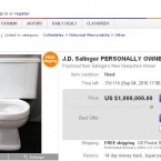 This toilet was listed, quite rightly, as an 