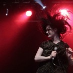 Fight Like Apes perform at the Electric Picnic Festival on Sunday.