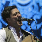 Mumford and Sons play the main stage on Sunday.