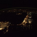 The southern end of the Mediterranean Sea.