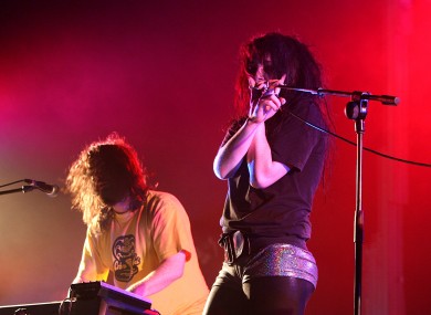 Fight Like Apes, performing in 2008: the Dublin four-piece are the early bookies' favourite to claim this year's Choice Music Prize in March.