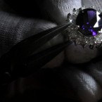 Within 24 hours of the engagement of Prince William last month, Bruce Zhou was selling replicas of the famous Diana engagement ring on Alibaba.com for a few dollars each. The rings are made in Yiwu, Zhejiang Province of China. (Photo by Zhu Lingfei/Chinafotopress)
