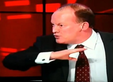 Conor Lenihan takes Vincent Browne 
