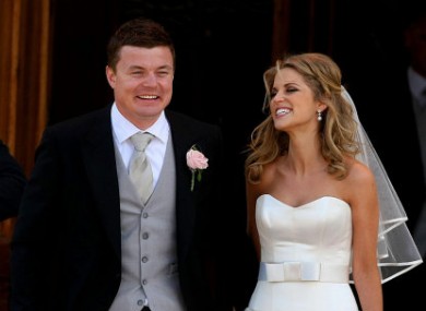 O'Driscoll also speaks of time spent apart from wife Amyin HotPress interview