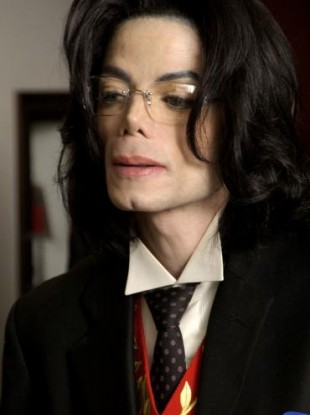 Michael Jackson in 2005. 