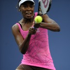 Venus once said the worst thing about Wimbledon is the lack of colour. she makes up for it at other Grand Slams - like the US Open. <span class=