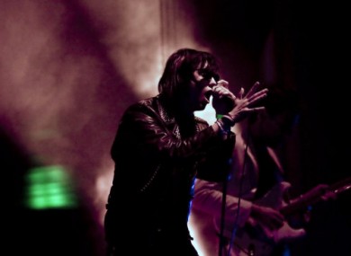 Julian Casablancas of the US band 
