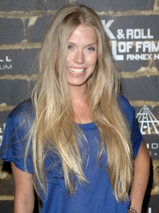 Theodora Richards at the Rock and Roll Hall of Fame Annex Opening Gala in New York City.