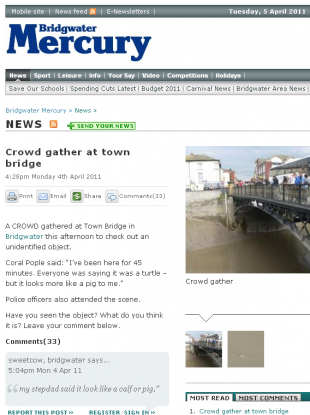 The Bridgwater Mercury: Popular
