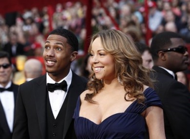  Mariah Carey and Nick Cannon.