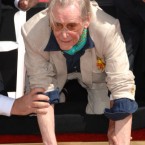 Peter O'Toole during a ceremony honoring him at Grauman's Chinese Theatre<span class=