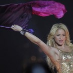 Colombian pop star Shakira is a UNICEF ambassador. (AP Photo/Michel Euler)
