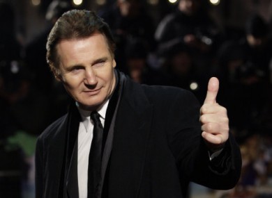 Liam Neeson, one of Ireland's three UN International Goodwill Ambassadors.