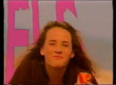 A still from the 1992 'Something Else' Club Orange campaign