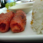 Longganisa, a Filipino sausage (Element of Filipino food - second favourite in the Philippines)<span class=