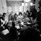 Ron 'Pigpen' McKernan of the Grateful Dead (far left): Gastrointestinal hemorrhage associated with alcoholism, 1973. (AP Photo)