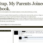 Cringe! Myparentsjoinedfacebook.com - the reason you rejected your mam, your aunt and your baby cousin!