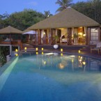 The luxurious Frégate Island Private, which boasts a conservation programme and beautiful surroundings. 