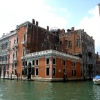 The palatial Hotel Palazzo Barbarigo, Venice - which you can only access by gondola via the grand canal. 