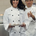 Kate comes up with the finished goods at the Institut de Tourisme, Montreal.