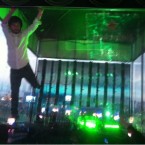 Richie Egan, aka Jape, at the Heineken Greenspace (Yfrog)