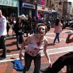 The zombie apocalypse hits Stephen's Green. Pic: @DamianOS3 via Twitter