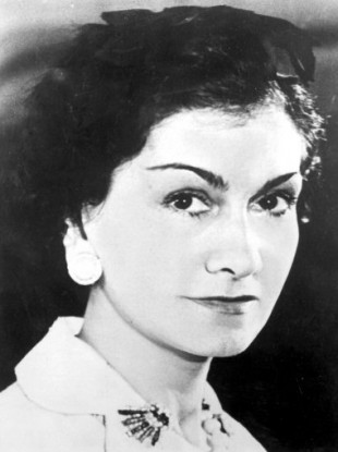 Undated photograph of French fashion designer Gabrielle 