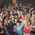 Hundreds of teenagers turned up for the 'Trad Disco' last night. 