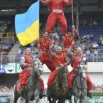 Ukrainian Cossacks perform at the RDS (Sasko Lazarov/Photocall Ireland)