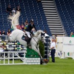Billy Twomey riding Cavinem for Ireland - they won the Speed Stakes today. (Pic by Michelle Geraghty)
