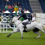 Billy Twomey riding Cavinem for Ireland - they won the Speed Stakes today. (Pic by Michelle Geraghty)