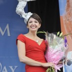Most creative Hat winner Carol Kennelly from Tralee Photo: Sasko Lazarov/Photocall Ireland