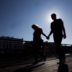 The Liffey boardwalk (Leon Farrell/Photocall Ireland)