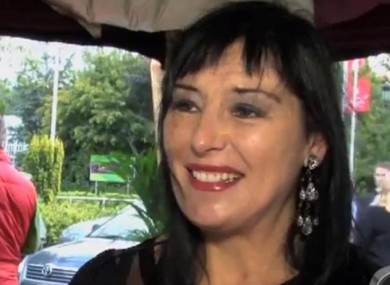 Jean Byrne at the People of the Year awards