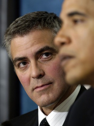 Clooney admires Obama but doesn't fancy his job