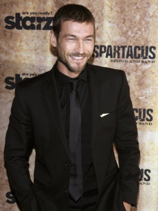 Andy Whitfield arrives for a screening of Spartacus: Blood and Sand in New York last year