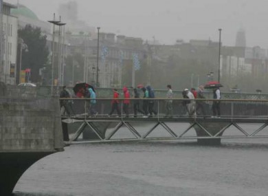 Ireland's poor weather was one of the reasons that caused its low ranking in the uSwitch quality of life index.