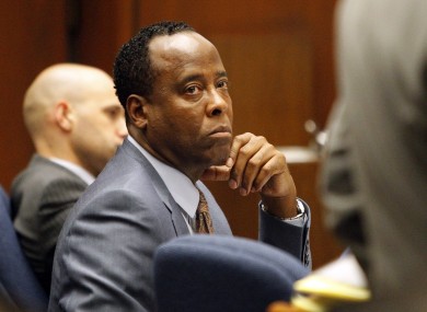 Conrad Murray on trial