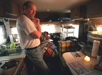Pictured here in 2003, Brian Price talks about his book 'Meals to Die For'. 