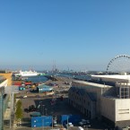 Blue skies over Dublin docklands (Barry Finnegan)