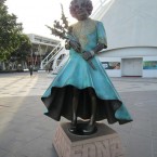 Dame Edna at the Docklands in Melbourne, Australia. She is joined at Waterfront City by fellow Ozzie Kylie Minogue.

Image: Sweet One on Flickr<span class=