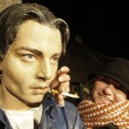 A woman poses with the bust of US actor Johnny Depp in the village of Drvengrad in south Serbia.
Depp once opened a film and music festival there and was honoured with the statue.
Image: AP Photo/Darko Vojinovic
