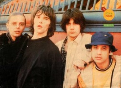 The Stone Roses: Mani, Ian Brown, John Squire and Reni.