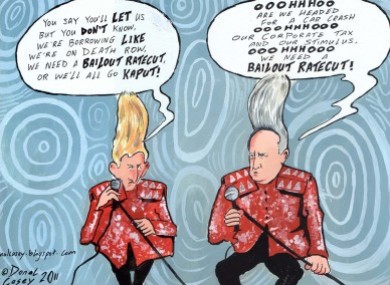 One of Donal Casey's cartoons