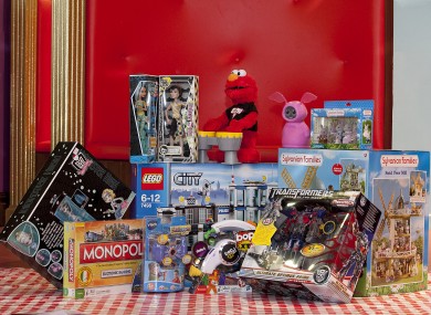 The top ten toys for Christmas 2011
