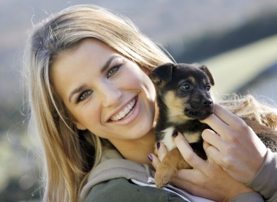 Was Vogue Williams too busy 
