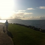 Winter sunshine in Buncrana, Co Donegal