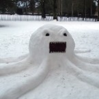 It was from a few days later - but we just had to include it again. It's our favourite Sneachta-pus.
Built lovingly by Paul Bloof and Sara Murphy in Dublin.