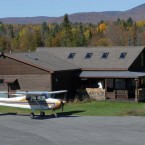 Exterior of the house - with private jet, natch